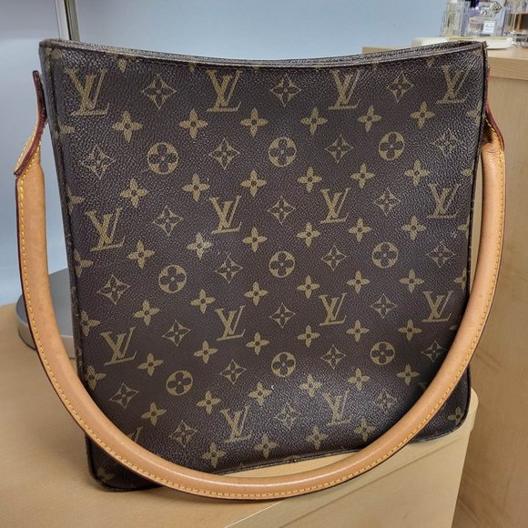 Louis Vuitton Looping GM Monogram Shoulder Tote Bag - Picture 1 of 7